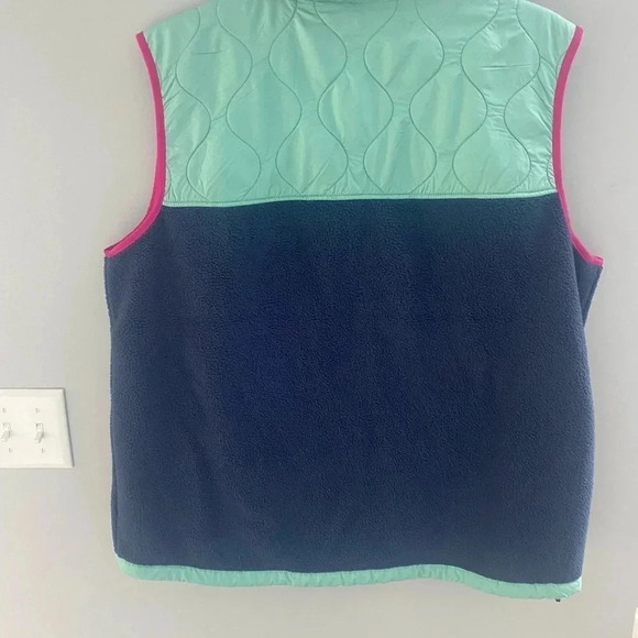 NEW The North Face Men's The Royal Arch Fleece Vest Blue / Green XL MSRP $149 - Picture 4 of 7